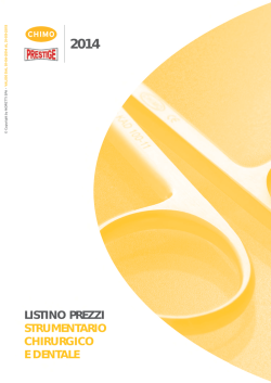 listino prezzi strumentario chirurgico e dentale