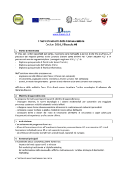 I nuovi strumenti della Comunicazione