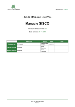 Manuale SISCO