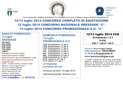 Dressage C - FISE Comitato Veneto