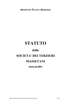 01 – Statuto (pdf) - Società dei Terzieri Massetani