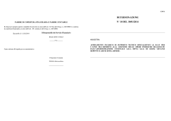 DETERMINAZIONE N° 10 DEL 30/01/2014