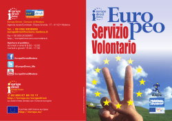 La scheda (pdf) - Europe Direct
