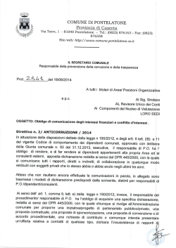 direttiva n. 2 - Gazzetta Amministrativa