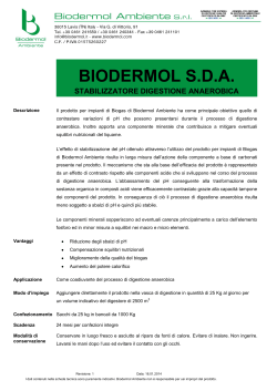 biodermol sda stabilizzatore digestione anaerobica