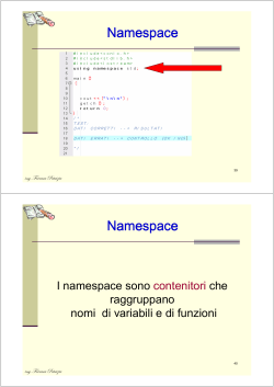 Namespace - TED