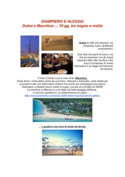Il viaggio di Alessia e Giampiero