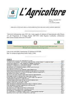 Agevolazioni ISMEA per insediamento giovani
