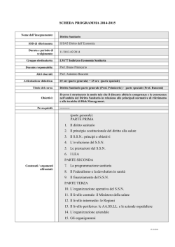 Diritto Sanitario