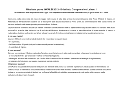 invalsi 2012-13 - Istituto Comprensivo Laives 1