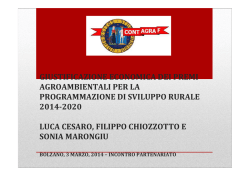 Giustificazione economica - Autonome Provinz S&uuml;dtirol