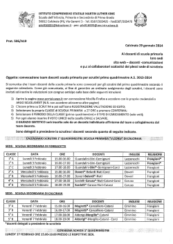 Prot. SOS/A19 ISTITUTO COMPRENSIVO STATALE MARTIN