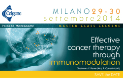 Effective cancer therapy through immunomodulation