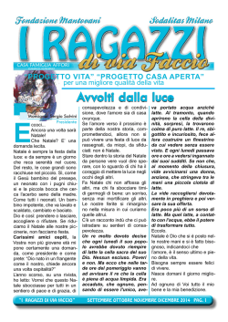 dicembre 2014 - Fondazione Mantovani ONLUS