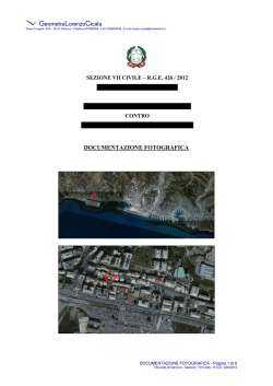 DOCUMENTAZIONE FOTOGRAFICA - Aste e appalti | Il Secolo XIX