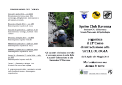 Brochure del corso
