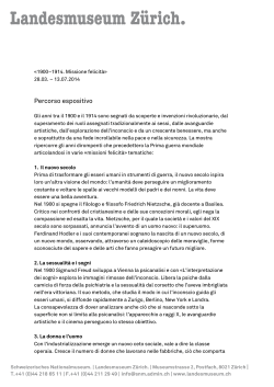 Percorso espositivo (PDF 162KB)