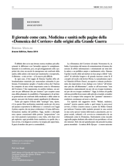Domenica del Corriere - MEDIC - Metodologia Didattica e