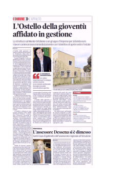 Articolo Nuova Sardegna