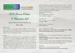 Programma - gnrac - Università degli Studi di Firenze