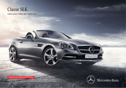 Classe SLK. - Mercedes