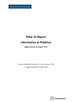 Basilea II - Informativa 2013 - Mercedes