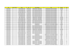 calendario lezioni 14