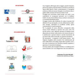 Gli sponsor - Amici della Musica