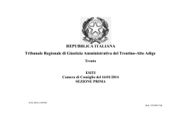 esiti sospensive 16-01-14.rtf - Regione Autonoma Trentino Alto Adige