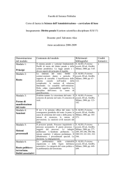 Diritto penale 1&deg; corso 6