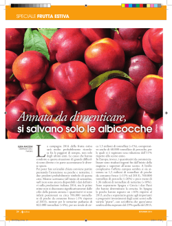 frutta estiva - Agricoltura e pesca - Regione Emilia