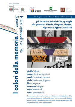 I colori della memoria