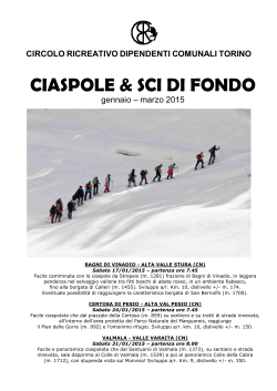 CIASPOLE-SCI FONDO 2015vol