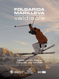 Brochure Skiarea Folgarida Marilleva