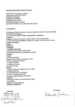 ISTITUTO LS &ldquo;C.Caﬁero&rdquo;- Barletta ANNO SCOLASTICO 2013/2014