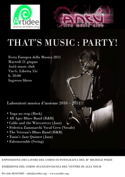 Festa Europea della Musica