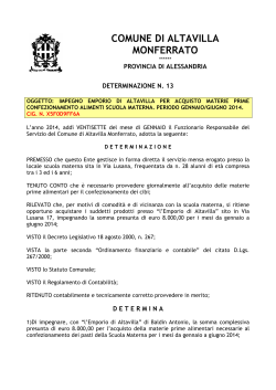 Allegato 1 - Comune di Altavilla Monferrato