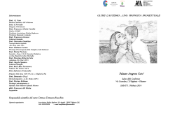 Per visualizzare il programma completo cliccare qua