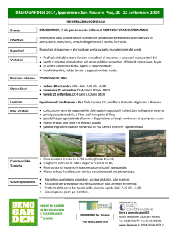 informazioni generali - Ippodromo San Rossore