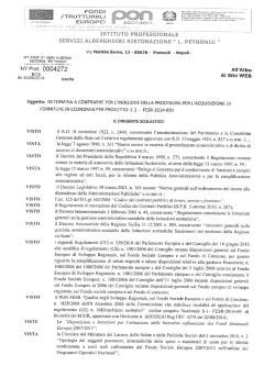 determina del dirigente scolastico a contrarr