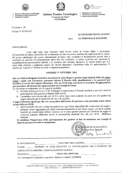 Istituto Tecnico Tecnologico . C2stlîlîiîîiiîAmlîielicieegri