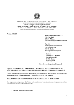 01 - lettera invito gara assicurazione