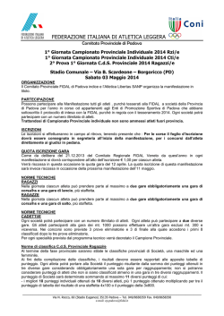 DISPOSITIVO 3 Maggio 2014