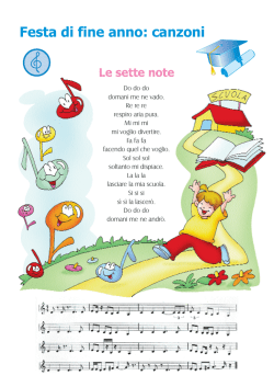 Festa di fine anno: canzoni