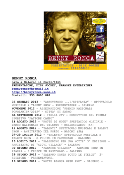 Scarica il Curriculum