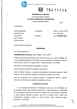 Download Documento - Diritto penale contemporaneo