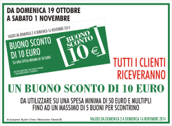 buono 10 euro otto-nov