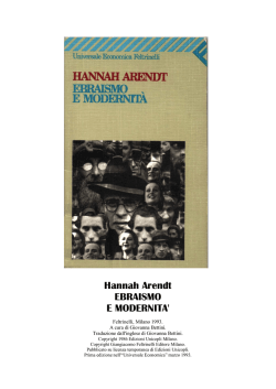 Ebraismo e modernit&agrave; (PDF)