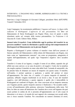 Intervista a Luigi Campagner
