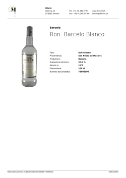 Ron Barcelo Blanco